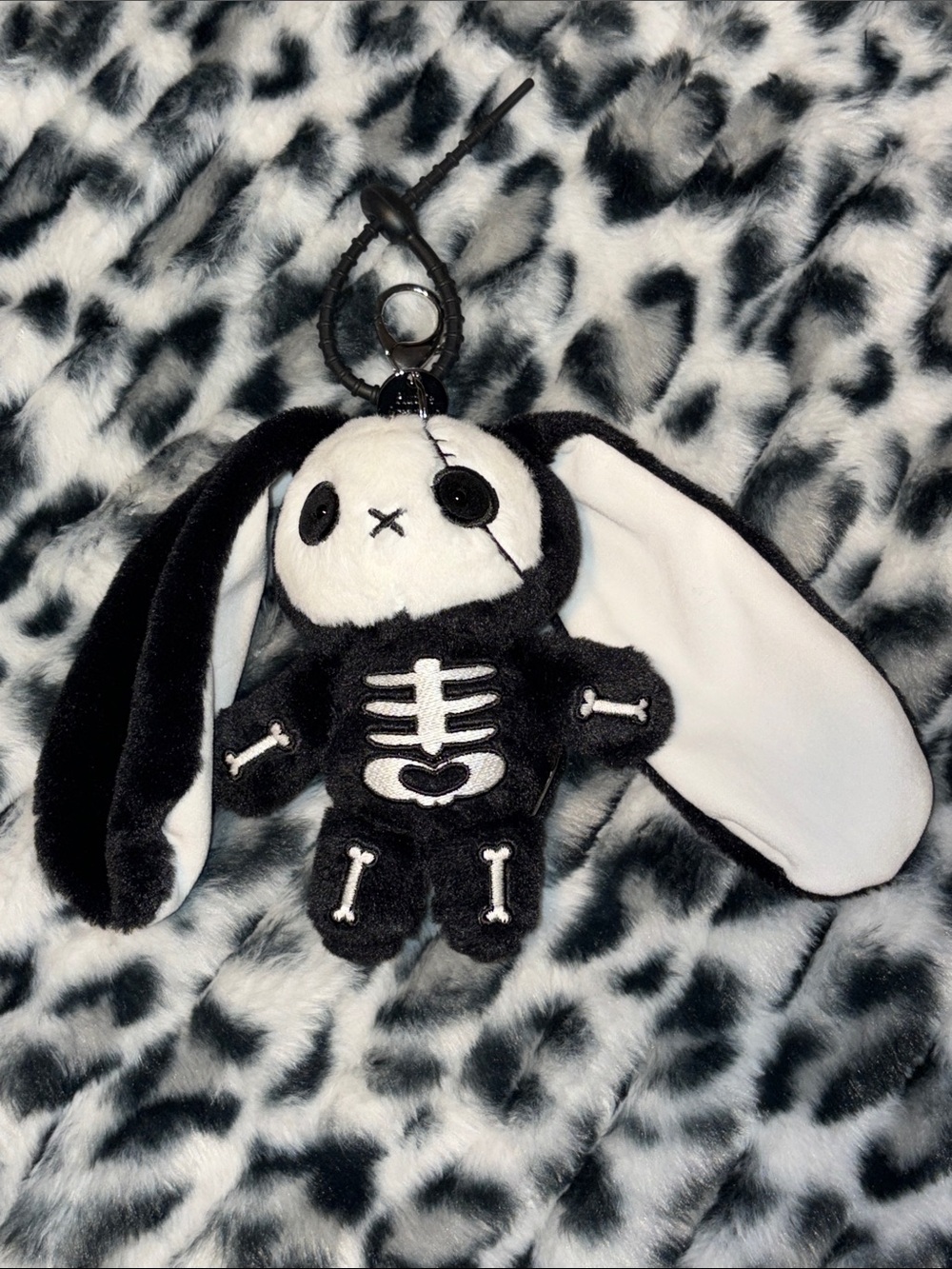 Plushie Dreadfuls Bone Organ Izer Rabbit Plush Keychain